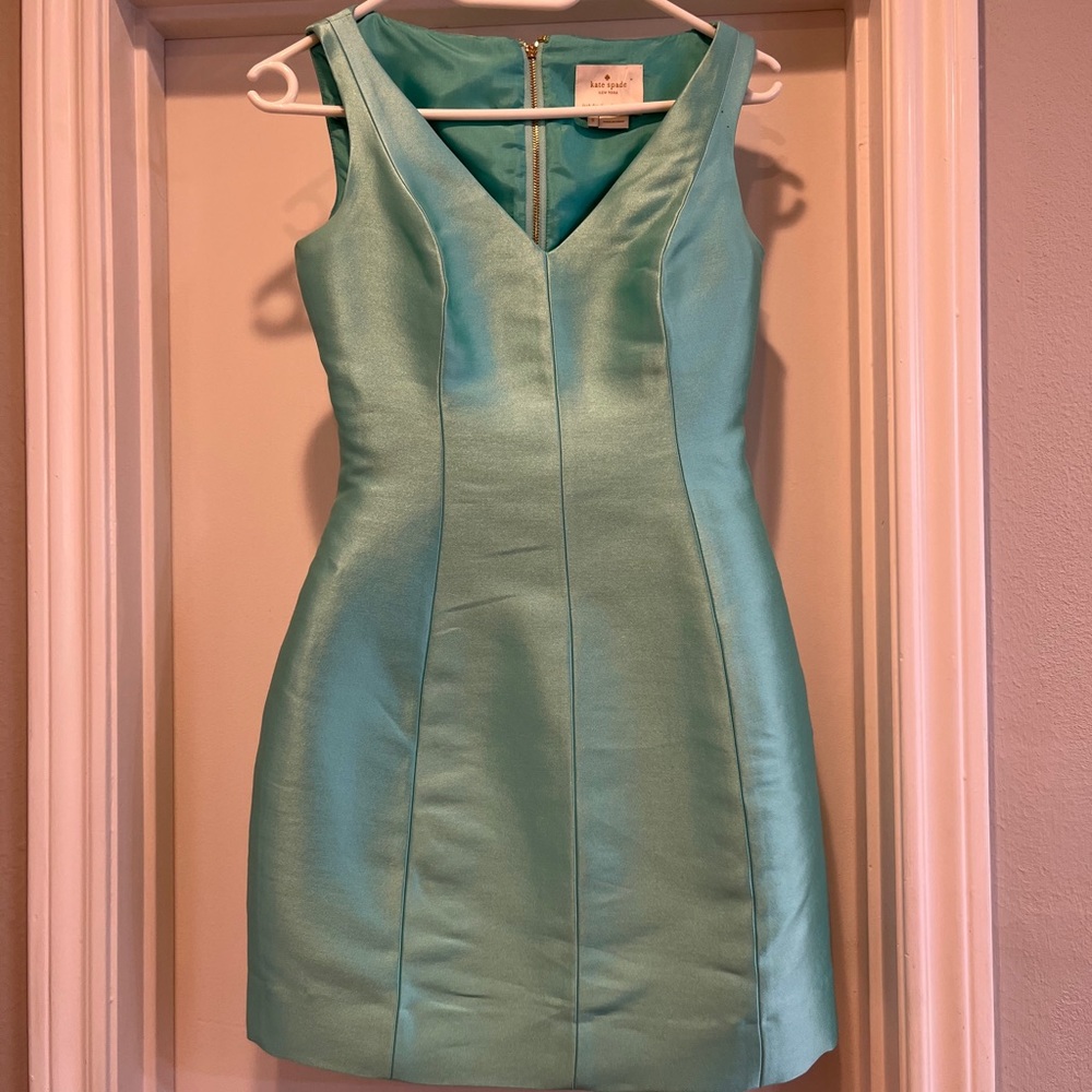 Kate spade teal dress